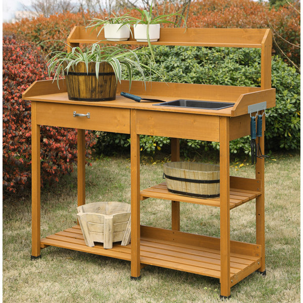 Potting Benches & Tables You'll Love Wayfair